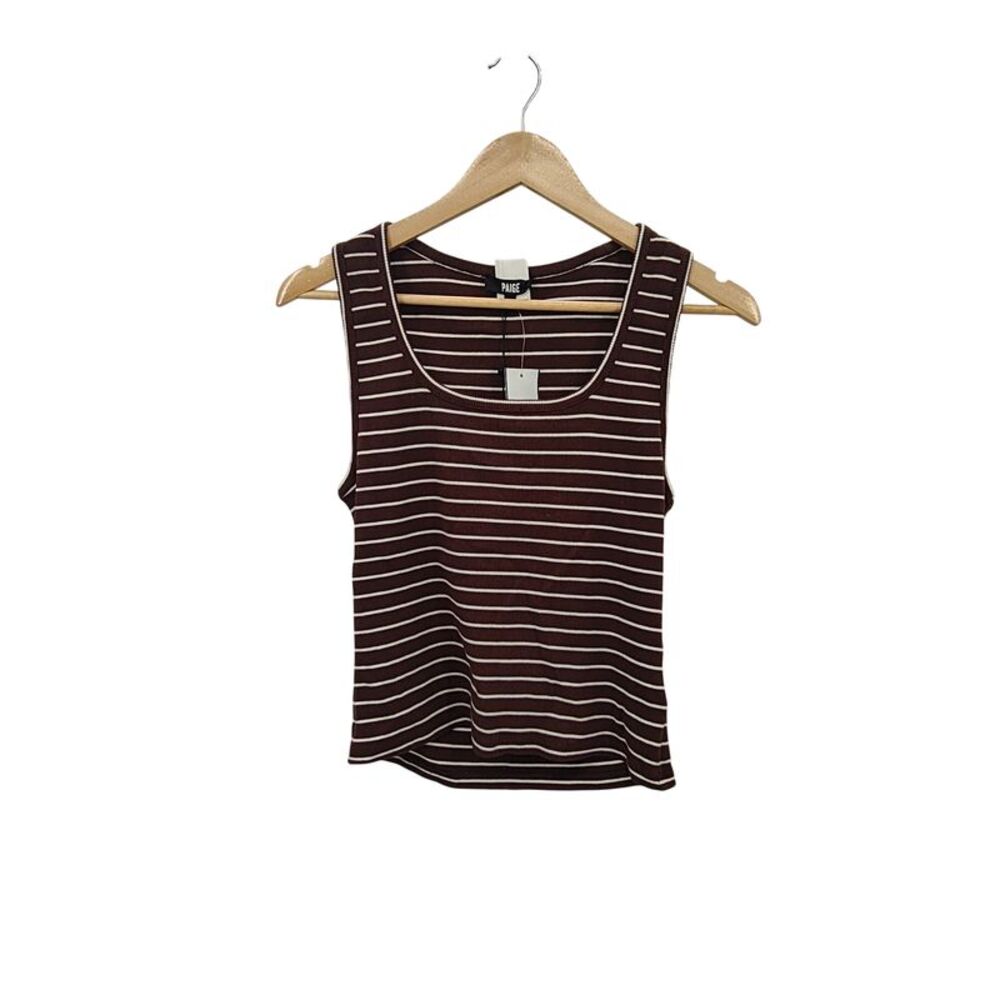 Paige Amanita Tank Brown L